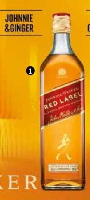 Metro SCOTCH WHISKY 40° RED LABEL JOHNNIE WALKER bott. 70 cl offerta