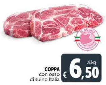 COPPA con osso di suino Italia