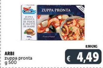 ARBI zuppa pronta g 500