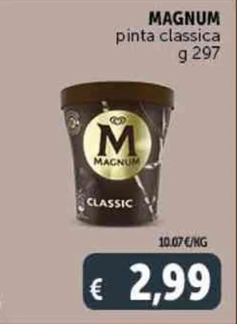 Deco Supermercati MAGNUM pinta classica g 297 offerta