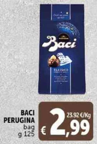 Deco Supermercati BACI PERUGINA bag g 125 offerta