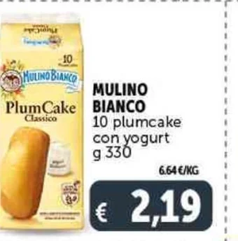 Deco Supermercati MULINO BIANCO 10 plumcake con yogurt g 330 offerta
