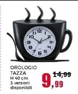 Happy Casa Orologio tazza offerta