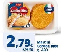 Sigma Martini cordon bleu offerta