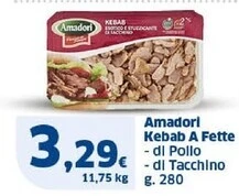 Sigma Amadori kebab a fette offerta