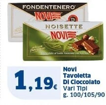 Sigma Novi tavoletta di cioccolato offerta