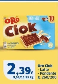 Sigma Oro ciok offerta