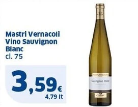Sigma Mastri vernacoli vino sauvignon blanc offerta