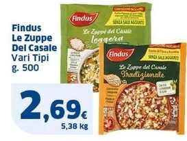 Sigma Findus le zuppe del casale offerta