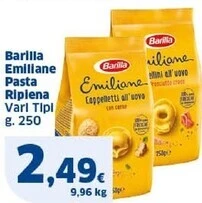 Sigma Barilla emiliane pasta ripiena offerta