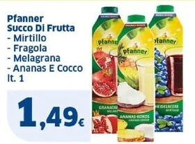 Sigma Pfanner succo di frutta offerta