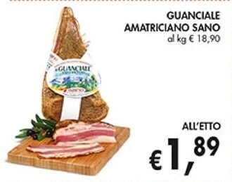 Coal Amatriciano sano - guanciale offerta