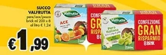 Coal Valfrutta succo offerta