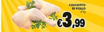 Coal Cosciotto di pollo offerta