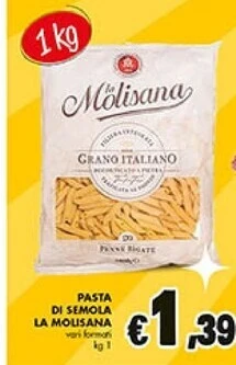 Coal La molisana pasta di semola offerta