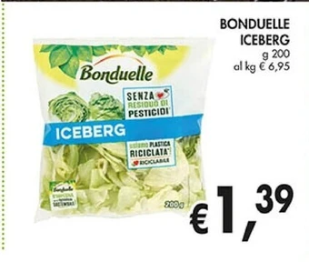 Coal Bonduelle iceberg offerta