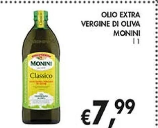Coal Monini olio extra vergine di oliva offerta