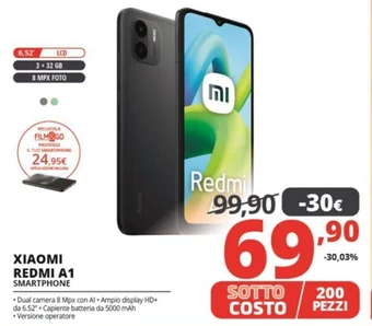 Comet XIAOMI REDMI A1 SMARTPHONE offerta