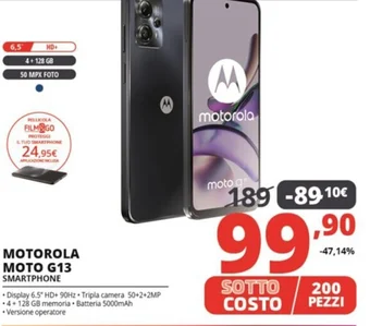 MOTOROLA MOTO G13 SMARTPHONE