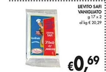 Coal Lievito safi - vanigliato offerta