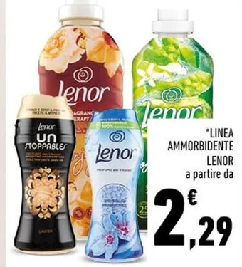 Conad City Lenor linea ammorbidente offerta