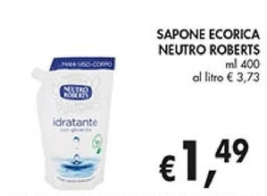 Coal Neutro roberts sapone ecorica offerta