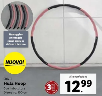 Lidl CRIVIT Hula Hoop offerta