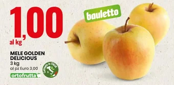 Eurospin MELE GOLDEN DELICIOUS 3 kg offerta