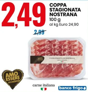 COPPA STAGIONATA NOSTRANA 100 g