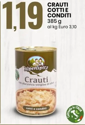 CRAUTI COTTI E CONDITI 385 g