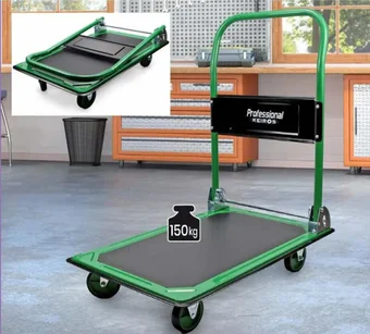 Eurospin CARRELLO A PIATTAFORMA PIEGHEVOLE 150 KG offerta