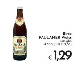 Eurospesa Paulaner birra weiss offerta