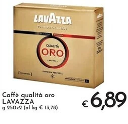 Eurospesa Lavazza caffè qualità oro offerta