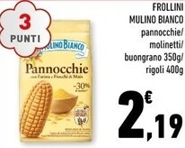 Conad Margherita Mulino bianco frollini offerta