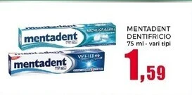 Happy Casa Mentadent dentifricio offerta