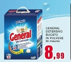 Happy Casa General detersivo bucato in polvere offerta