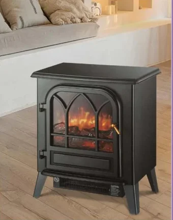 Eurospin TERMOVENTILATORE CAMINETTO ELETTRICO offerta