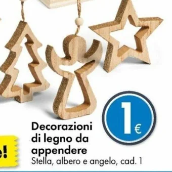 Decorazioni di legno da appendere