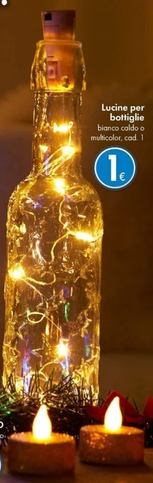 Tedi Lucine per bottiglie offerta