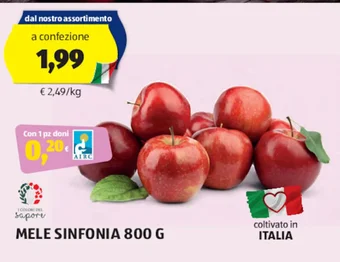ALDI MELE SINFONIA 800 G offerta