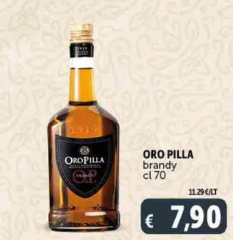 Deco Supermercati ORO PILLA brandy cl 70 offerta