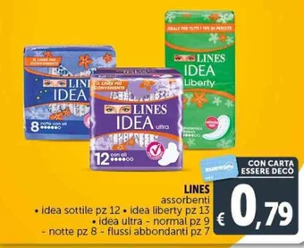 Deco Supermercati LINES offerta