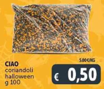 Deco Supermercati CIAO coriandoli halloween g 100 offerta