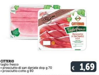 Deco Supermercati CITTERIO taglio fresco offerta