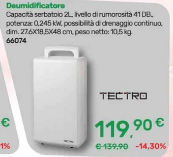 Deumidificatore