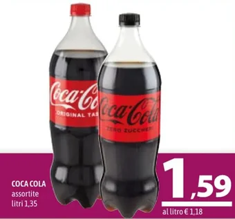 A&O COCA COLA assortite litri 1,35 offerta