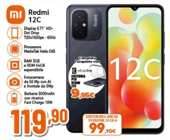 Expert Redmi 12C offerta
