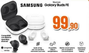 Expert SAMSUNG Galaxy Buds FE offerta