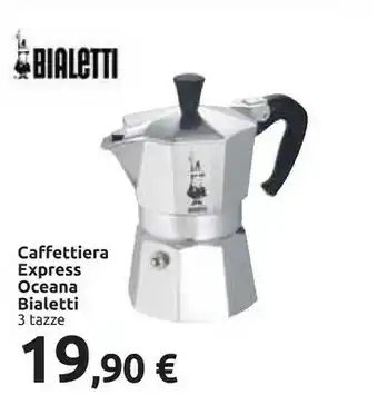 Carrefour Bialetti Caffettiera Express Oceana offerta