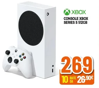 Expert XBOX CONSOLE XBOX SERIES S 512GB offerta